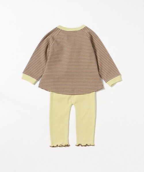 BEAMS mini（ビームスミニ）の「【WEB限定】ベビー セットアップ 2026FW（70～100cm） 定番 人気 プチプラ ギフト（Tシャツ/カットソー・キッズ・ブラウン/ホワイト系その他5・70/80/90t/100）」の10枚目の写真