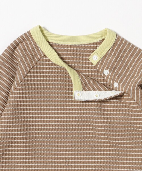 BEAMS mini（ビームスミニ）の「【WEB限定】ベビー セットアップ 2026FW（70～100cm） 定番 人気 プチプラ ギフト（Tシャツ/カットソー・キッズ・ブラウン/ホワイト系その他5・70/80/90t/100）」の11枚目の写真