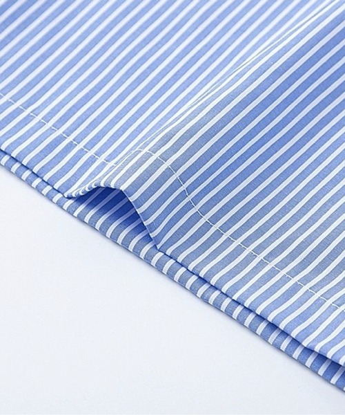 U:UME（ユーム）の「Graffiti Pocket Stripe Shirt（シャツ/ブラウス・メンズ・ブルー・X-LARGE/LARGE/MEDIUM）」の2枚目の写真