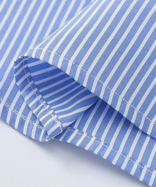 U:UME（ユーム）の「Graffiti Pocket Stripe Shirt（シャツ/ブラウス・メンズ・ブルー・X-LARGE/LARGE/MEDIUM）」の4枚目の写真