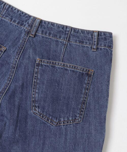 URBAN RESEARCH DOORS（アーバンリサーチドアーズ）の「デニムワイドパンツ（デニムパンツ・レディース・インディゴブルー/ワンウォッシュ・SMALL/MEDIUM/LARGE）」の16枚目の写真
