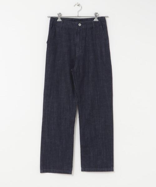 URBAN RESEARCH DOORS（アーバンリサーチドアーズ）の「デニムワイドパンツ（デニムパンツ・レディース・インディゴブルー/ワンウォッシュ・SMALL/MEDIUM/LARGE）」の8枚目の写真