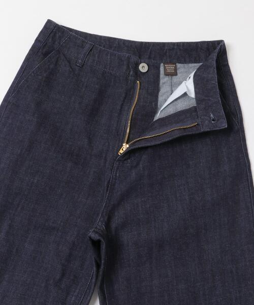 URBAN RESEARCH DOORS（アーバンリサーチドアーズ）の「デニムワイドパンツ（デニムパンツ・レディース・インディゴブルー/ワンウォッシュ・SMALL/MEDIUM/LARGE）」の7枚目の写真