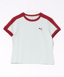 PUMA プーマ W T7 SLIM TEE ショートスリーブ 633952 29CREME DE MINT