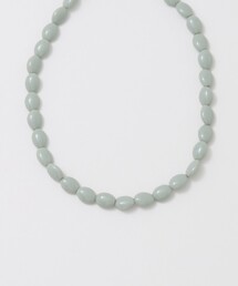 Steven Alan | <Toile>GLASS BEADS NECKLACE LT.GRAY/ネックレス(ネックレス)