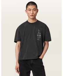 IGNIS BOXY SHORT SLEEVE GRAPHIC T-SHIRT | IGNIS ボクシー 半袖 グラフィック Tシャツ