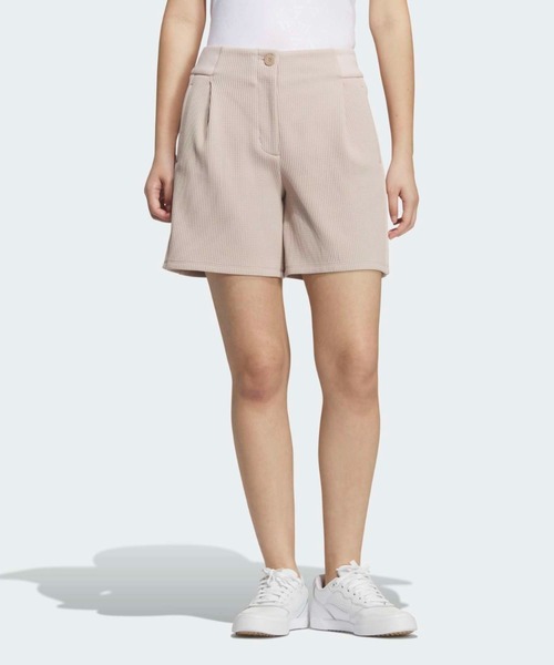 adidas(アディダス)の「COLD. RDYショーツ_1/2 / ハーフパンツ 【adidas Golf/アディダスゴルフ】(その他パンツ・レディース・ブラウン・XX-LARGE/X-SMALL/MEDIUM/LARGE/X-LARGE/SMALL)」の1枚目の写真