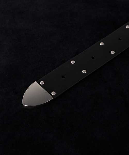 ADRER(アドラー)の「ADRER The Leather Western Belt / アドラー ザ レザー ウエスタンベルト(ベルト・メンズ・ブラウン/ブラック・FREE)」の5枚目の写真