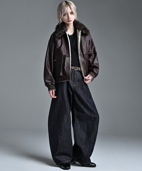 ADRER(アドラー)の「ADRER The Leather Western Belt / アドラー ザ レザー ウエスタンベルト(ベルト・メンズ・ブラウン/ブラック・FREE)」の7枚目の写真