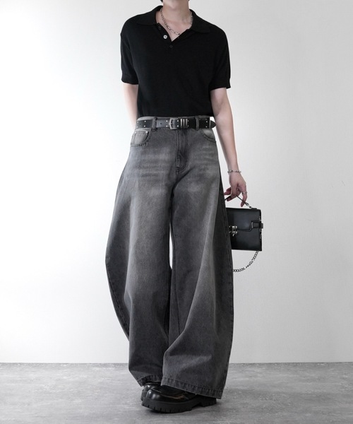 ADRER(アドラー)の「ADRER The Leather Western Belt / アドラー ザ レザー ウエスタンベルト(ベルト・メンズ・ブラウン/ブラック・FREE)」の12枚目の写真
