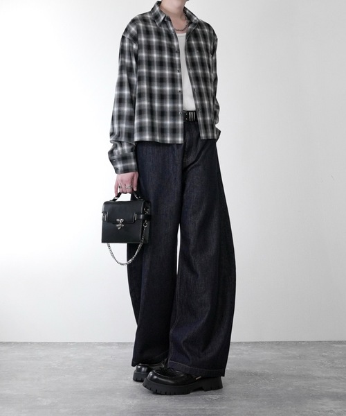 ADRER(アドラー)の「ADRER The Leather Western Belt / アドラー ザ レザー ウエスタンベルト(ベルト・メンズ・ブラウン/ブラック・FREE)」の16枚目の写真