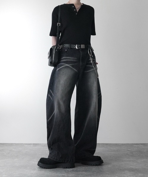 ADRER(アドラー)の「ADRER The Leather Western Belt / アドラー ザ レザー ウエスタンベルト(ベルト・メンズ・ブラウン/ブラック・FREE)」の8枚目の写真