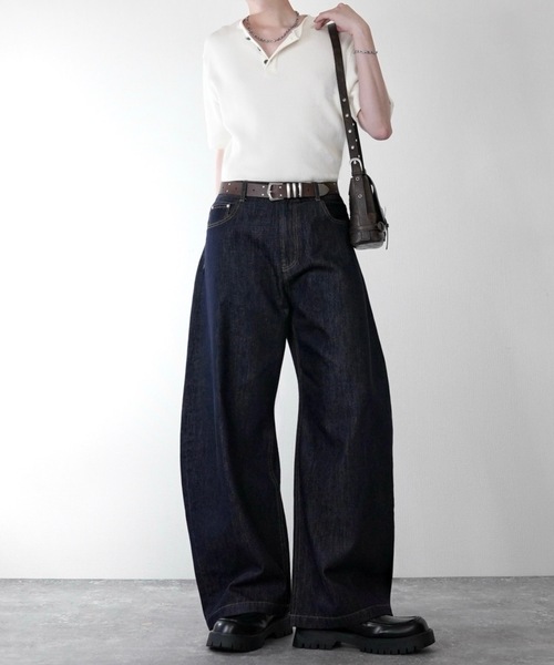 ADRER(アドラー)の「ADRER The Leather Western Belt / アドラー ザ レザー ウエスタンベルト(ベルト・メンズ・ブラウン/ブラック・FREE)」の9枚目の写真