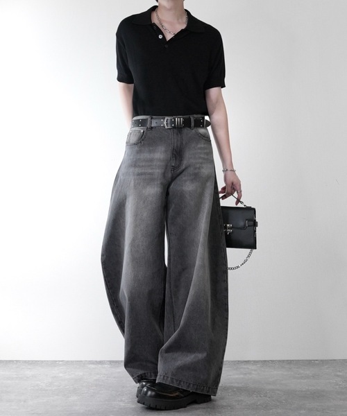 ADRER(アドラー)の「ADRER The Leather Western Belt / アドラー ザ レザー ウエスタンベルト(ベルト・メンズ・ブラウン/ブラック・FREE)」の10枚目の写真