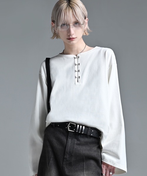 ADRER(アドラー)の「ADRER The Leather Western Belt / アドラー ザ レザー ウエスタンベルト(ベルト・メンズ・ブラウン/ブラック・FREE)」の6枚目の写真