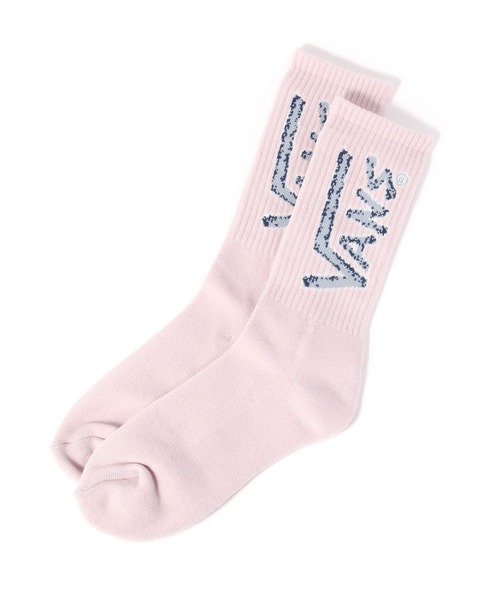 RAGEBLUE（レイジブルー）の「【VANS/ヴァンズ】クルーソックス（ソックス/靴下・メンズ・ホワイト/ブラック/ピンク・FREE）」の3枚目の写真