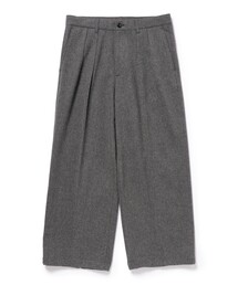 フランネル ワイド スラックス