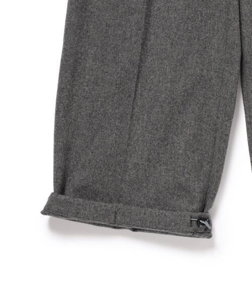 BEAMS（ビームス）の「フランネル ワイド スラックス（その他パンツ・メンズ・ブラック/チャコールグレー/グレー・S/M/L/XL）」の8枚目の写真
