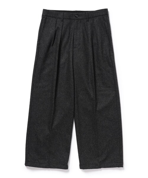 BEAMS（ビームス）の「フランネル ワイド スラックス（その他パンツ・メンズ・ブラック/チャコールグレー/グレー・S/M/L/XL）」の10枚目の写真