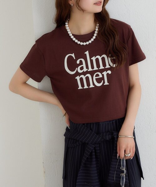 mystic(ミスティック)の「カラーロゴチビT(Tシャツ/カットソー・レディース・ブラウン/オフホワイト・FREE)」の17枚目の写真
