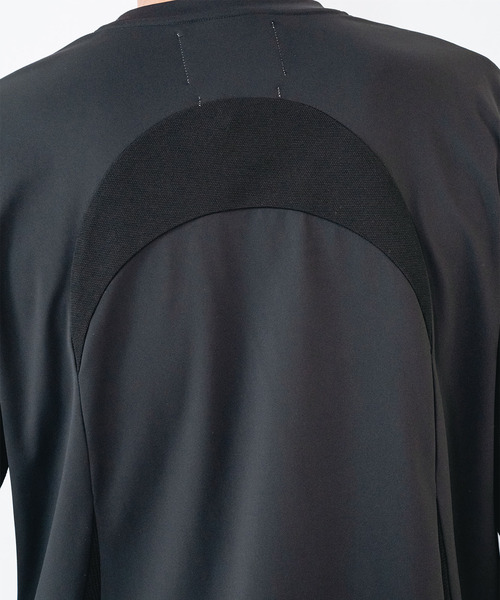 yoshiokubo（ヨシオクボ）の「yoshiokubo ヨシオクボ / SEGMENT L/S T セグメントロンT / YKF26113（Tシャツ/カットソー・メンズ・ホワイト/ブラック・3/2/1）」の10枚目の写真