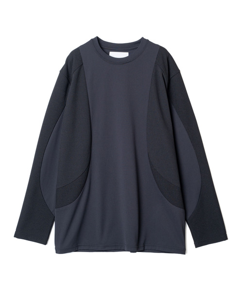 yoshiokubo（ヨシオクボ）の「yoshiokubo ヨシオクボ / SEGMENT L/S T セグメントロンT / YKF26113（Tシャツ/カットソー・メンズ・ホワイト/ブラック・3/2/1）」の18枚目の写真