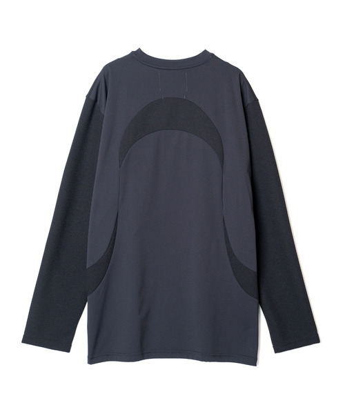 yoshiokubo（ヨシオクボ）の「yoshiokubo ヨシオクボ / SEGMENT L/S T セグメントロンT / YKF26113（Tシャツ/カットソー・メンズ・ホワイト/ブラック・3/2/1）」の19枚目の写真