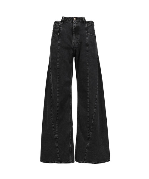 Maison Margiela(メゾンマルジェラ)の「SPLICED DENIM TROUSERS(デニムパンツ・メンズ・ブラック・46)」の5枚目の写真