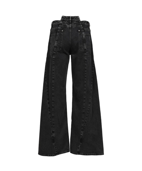 Maison Margiela(メゾンマルジェラ)の「SPLICED DENIM TROUSERS(デニムパンツ・メンズ・ブラック・46)」の7枚目の写真