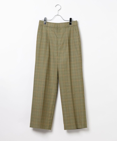 GLOBAL WORK(グローバルワーク)の「W/wool wide パンツ/638844(その他パンツ・レディース・ブラック/チャコールグレー/ライトベージュ/ダークブラウン・LARGE/MEDIUM)」の4枚目の写真