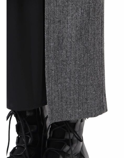 MURUA(ムルーア)の「ヘリンボーンイレヘムジャンパースカート 秋服 冬服(ワンピース・レディース・ブラウン/グレー・2/1)」の20枚目の写真