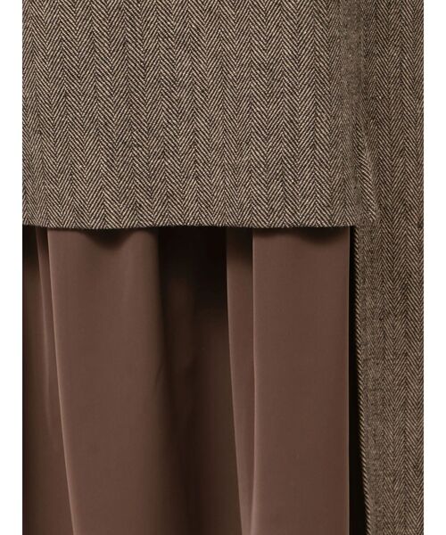 MURUA(ムルーア)の「ヘリンボーンイレヘムジャンパースカート 秋服 冬服(ワンピース・レディース・ブラウン/グレー・2/1)」の21枚目の写真