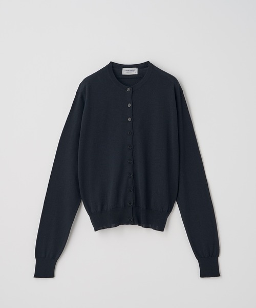 JOHN SMEDLEY(ジョンスメドレー)の「JSロゴジャガード長袖ニットカーディガン(カーディガン/ボレロ・レディース・その他・S)」の1枚目の写真