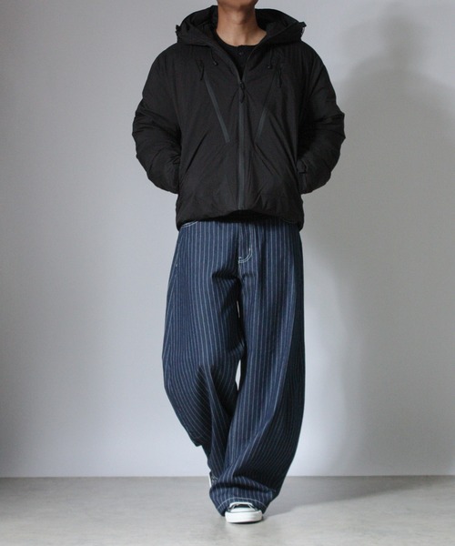 NYLAUS(ナイラス)の「【Nylaus】中綿 フルジップパーカー 中綿コート(その他アウター・メンズ・グレー/ブラウン/ブラック・M/L/LL)」の11枚目の写真