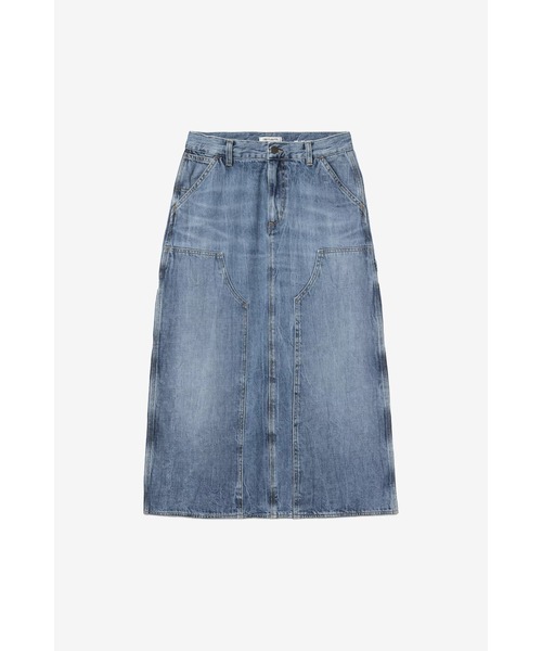 Carhartt WIP(カーハートダブリューアイピー)の「W' Double Knee Skirt Long(デニムスカート・レディース・ブルー系その他・SMALL/LARGE/MEDIUM)」の6枚目の写真