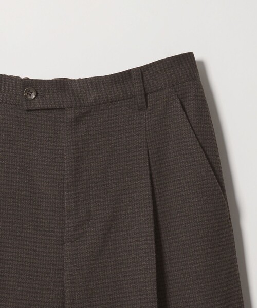 BEAUTY&YOUTH UNITED ARROWS(ビューティーアンドユースユナイテッドアローズ)の「【WEB限定 Wardrobe DAILY MINIMAL】チェック バックゴム ワイドパンツ(その他パンツ・レディース・ダークブラウン/ダークグレー・S/L/M)」の13枚目の写真