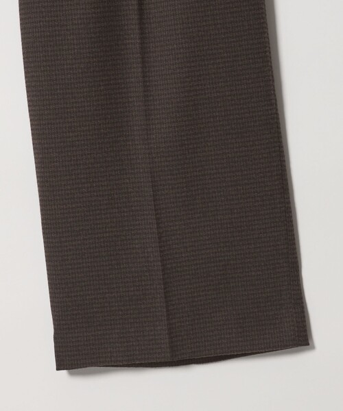 BEAUTY&YOUTH UNITED ARROWS(ビューティーアンドユースユナイテッドアローズ)の「【WEB限定 Wardrobe DAILY MINIMAL】チェック バックゴム ワイドパンツ(その他パンツ・レディース・ダークブラウン/ダークグレー・S/L/M)」の17枚目の写真