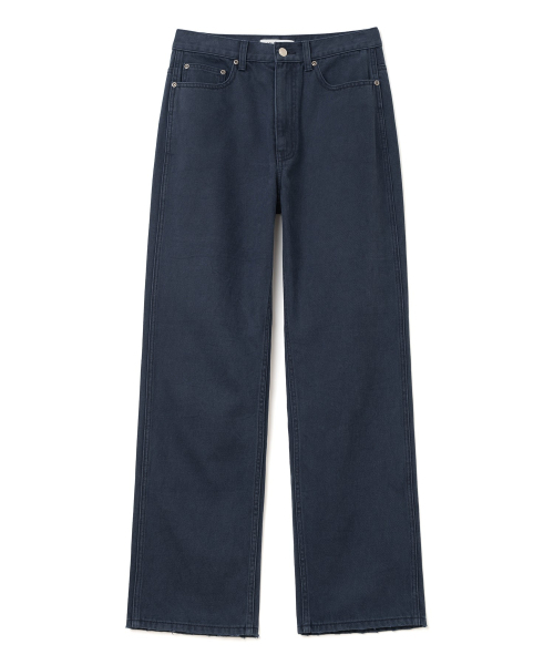 MILLO WOMEN（ミロウーマン）の「ストレートワークジーンズ [ヴィンテージネイビー]（デニムパンツ・レディース・その他・SMALL/MEDIUM）」の2枚目の写真