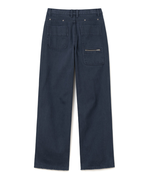 MILLO WOMEN（ミロウーマン）の「ストレートワークジーンズ [ヴィンテージネイビー]（デニムパンツ・レディース・その他・SMALL/MEDIUM）」の3枚目の写真
