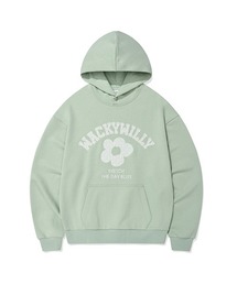 WOMEN'S TYPO PATCHWORK HOODIE