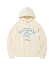WOMEN'S TYPO PATCHWORK HOODIE