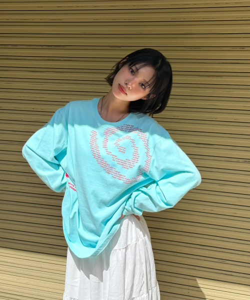 AMOU(アモウ)の「Molly Shell Long Sleeve MINT(Tシャツ/カットソー・レディース・その他・1/2)」の10枚目の写真