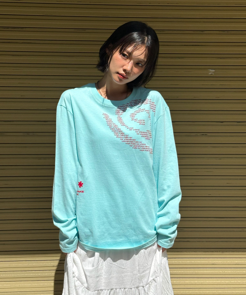 AMOU(アモウ)の「Molly Shell Long Sleeve MINT(Tシャツ/カットソー・レディース・その他・1/2)」の8枚目の写真