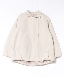 m.f.editorial（エムエフエディトリアル）の「＊ブルゾン アウター レディース 中綿 蓄熱 保温 ウォッシャブル テーラード ナイロン タフタ（ブルゾン）」