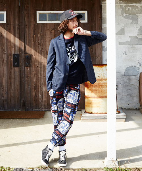 HYSTERIC GLAMOUR（ヒステリックグラマー）の「2ツ釦テーラードJK（テーラードジャケット・メンズ・ネイビー/グレー/ブラック・LARGE/MEDIUM/SMALL）」の21枚目の写真