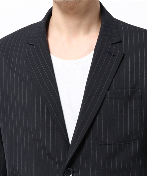 HYSTERIC GLAMOUR（ヒステリックグラマー）の「2ツ釦テーラードJK（テーラードジャケット・メンズ・ネイビー/グレー/ブラック・LARGE/MEDIUM/SMALL）」の8枚目の写真