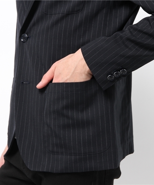 HYSTERIC GLAMOUR（ヒステリックグラマー）の「2ツ釦テーラードJK（テーラードジャケット・メンズ・ネイビー/グレー/ブラック・LARGE/MEDIUM/SMALL）」の19枚目の写真