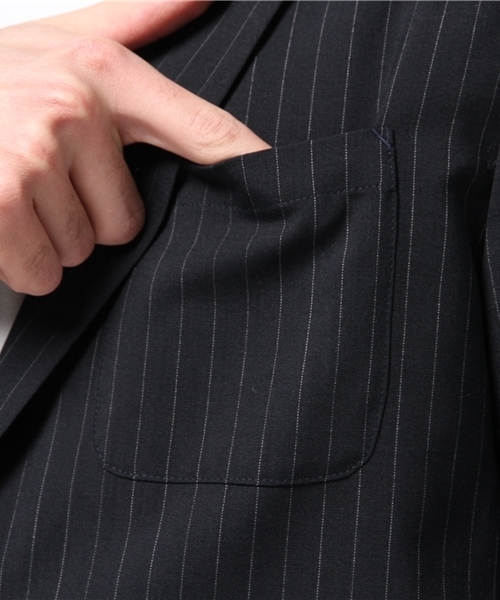 HYSTERIC GLAMOUR（ヒステリックグラマー）の「2ツ釦テーラードJK（テーラードジャケット・メンズ・ネイビー/グレー/ブラック・LARGE/MEDIUM/SMALL）」の13枚目の写真