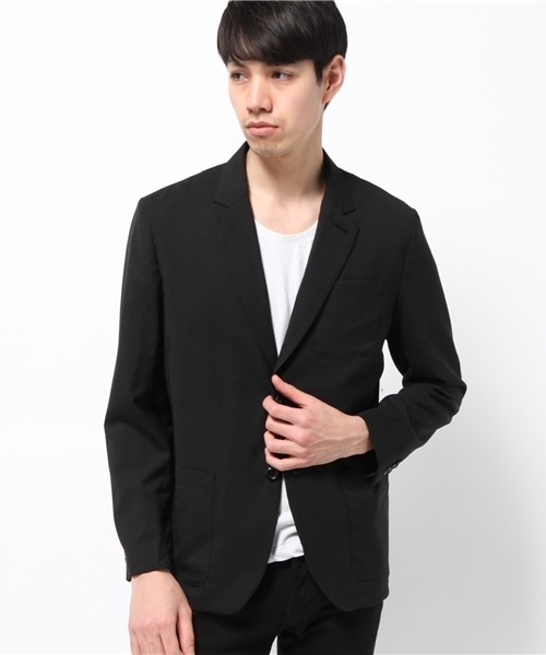 HYSTERIC GLAMOUR（ヒステリックグラマー）の「2ツ釦テーラードJK（テーラードジャケット・メンズ・ネイビー/グレー/ブラック・LARGE/MEDIUM/SMALL）」の9枚目の写真