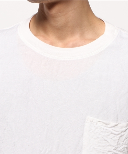 GLOSTER(グロスター)の「【Men'S JOKER掲載】スラブOXシャツ(シャツ/ブラウス・メンズ・ホワイト/ブルー・M/L)」の5枚目の写真